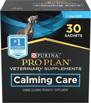 Purina Pro Plan Veterinary Diets Calming Care Liver Flavored Powder Calming Supplement for Dogs