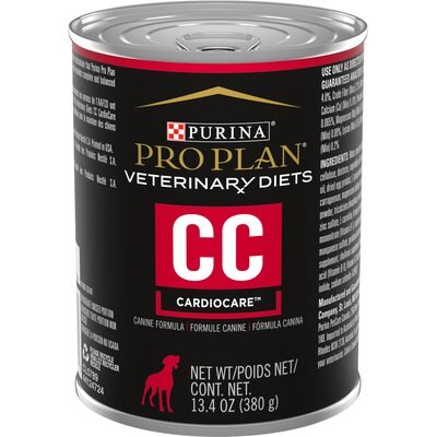 Purina Pro Plan Veterinary Diets Purina Pro Plan Veterinary Diets CC Cardiocare Canine Formula Chicken Flavor Canned Dog Food, 13-oz, case of 12