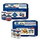 Blue Buffalo's Stew Chicken & Beef Variety Pack + Homestyle Recipe Chicken & Beef Wet Dog Food