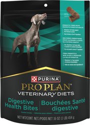 Purina Pro Plan Veterinary Diets Digestive Health Bites Soft & Chewy Dog Treats, 16-oz bag
