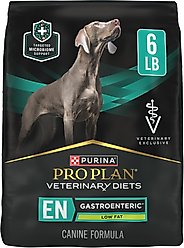 Purina Pro Plan Veterinary Diets EN Gastroenteric Low Fat Dry Dog Food, 6-lb bag