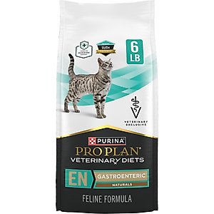 Purina Pro Plan Veterinary Diets EN Gastroenteric Naturals Dry Cat Food, 6-lb bag