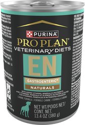 Purina Pro Plan Veterinary Diets EN Gastroenteric Naturals Wet Dog Food, 13.4-oz, case of 12