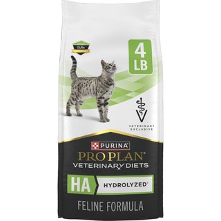 Purina Pro Plan Veterinary Diets HA Hydrolyzed Dry Cat Food, 4-lb bag slide 1 of 9