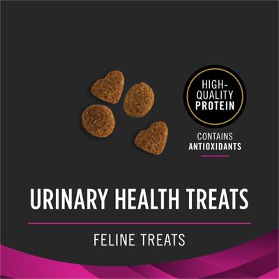 Show full view: Purina Pro Plan Veterinary Diets Urinary Health Crunchy Cat Treats, 1.8-oz bag slide 4 of 11