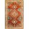 Show in main carousel: Livabliss Lavable Machine Washable Dog Area Rug, Burnt Orange/Orange/Rust/Dark Brown/Dusty Sage/Medium Gray, 5.25 x 7.58-ft slide 1 of 8