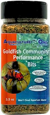 Show full view: Aquaculture-One Goldfish Community Performance Bits Fish Food, 3.5-oz bottle slide 2 of 5