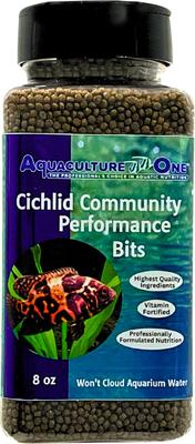 Show full view: Aquaculture-One Cichlid Community Performance Bits Fish Food, 8-oz bottle slide 2 of 6