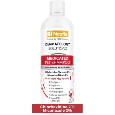 Nootie Nootie Medicated Dog & Cat Shampoo, 16-fl oz bottle
