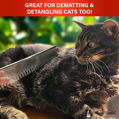 Show full view: Warren London Carding Pro XL Dog Comb slide 7 of 7