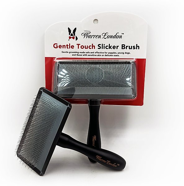 Show full view: Warren London Gentle Touch Dog Slicker Brush slide 1 of 7