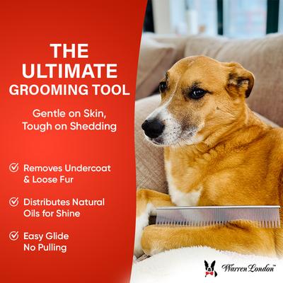 Show full view: Warren London Carding Pro XL Dog Comb slide 4 of 7