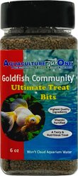 Aquaculture-One Goldfish Community Ultimate Treat Bits Fish Treats, 6-oz bottle