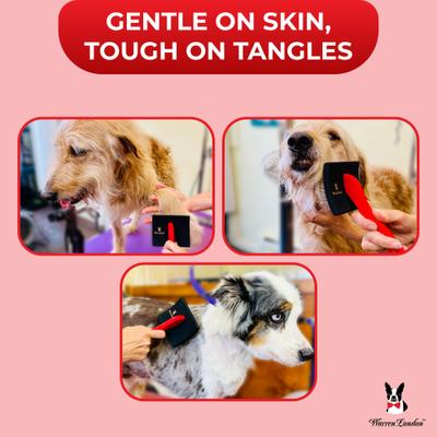 Show full view: Warren London FurBreeze Pro Max Dog Slicker Brush slide 3 of 6