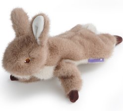Fuzzwoof FluffBunny Squeaky Plush Dog Toy