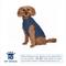 Show in main carousel: Hip Doggie Base Layer Fleece Pullover Dog Coat, Navy, X-Small slide 2 of 8