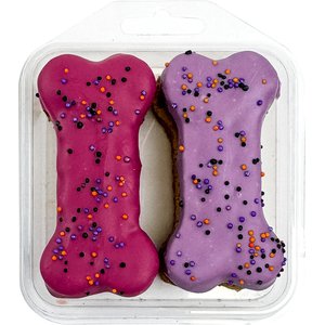 Wufers Haunted Bones Cookies Dog Crunchy Treats, 2-oz bag, 4 count