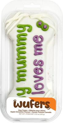 Show full view: Wufers My Mummy Loves Me Cookie Dog Crunchy Treat, 5.3-oz bag slide 3 of 9