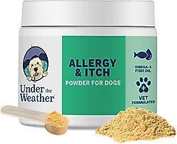 Under the Weather Allergy & Anti-Itch Powder Supplement for Dogs, 4.23-oz jar