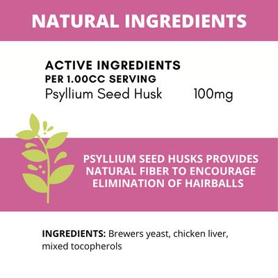 Show full view: Under the Weather Hairball Support Powder Supplement for Cats, 2.54-oz jar slide 5 of 6