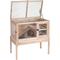 Show in main carousel: Aivituvin AIR53-OC Wooden Small Pet Hutch, Original, 39.6-L slide 1 of 6