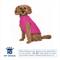 Show in main carousel: Hip Doggie Base Layer Fleece Pullover Dog Coat, Pink, Large slide 2 of 8