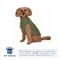 Show in main carousel: Hip Doggie Base Layer Fleece Pullover Dog Coat, Olive Green, X-Small slide 2 of 8