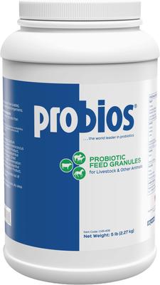 Show full view: Probios Feed Digestive Support Granules Supplement for Cows, 5-lb jar slide 2 of 6