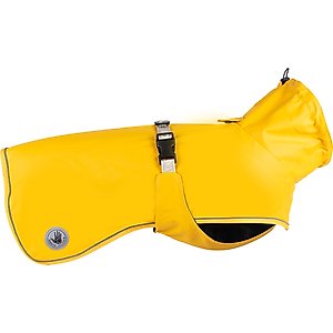 The Worthy Dog Seattle Slicker Dog Jacket, Yellow