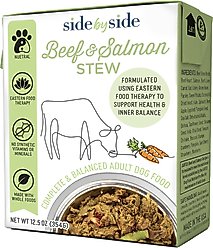 Side By Side Neutral Complete & Balanced Beef & Salmon Wet Dog Food, 12.5-oz box