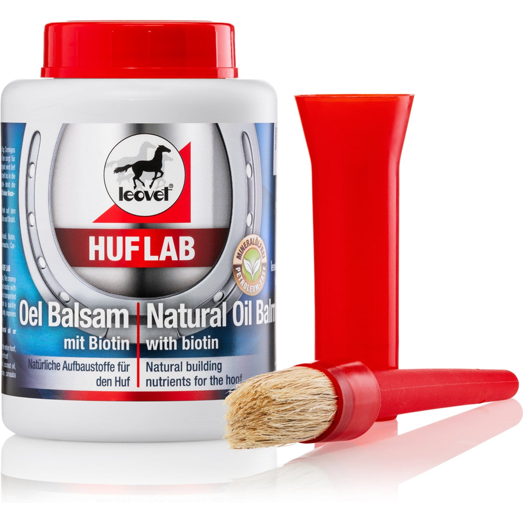 Leovet Hoof Lab Natural Oil Balm Horse Hoof Conditioner, 500-mL