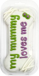 Wufers My Mummy Loves Me Cookie Dog Crunchy Treat, 5.3-oz bag