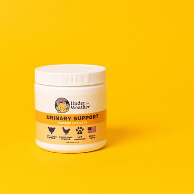Show full view: Under the Weather Urinary Support Powder Supplement for Cats, 2.54-oz jar slide 6 of 6