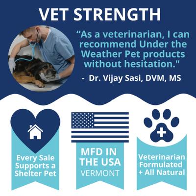 Show full view: Under the Weather Poop Eating Deterrent Coprophagia Soft Chew Supplement for Dogs, 4.23-oz jar slide 7 of 7