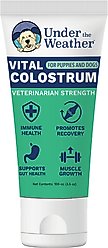 Under the Weather Vital Colostrum Squeezable Dogs Supplement Gel for Dogs, 3.5-oz tube