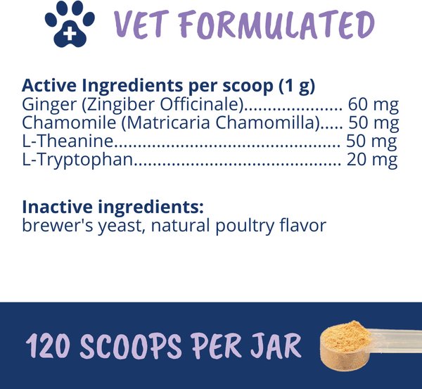 Under the Weather Probiotic Digestive Aid Powder Supplement for Dogs, 4.23-oz jar