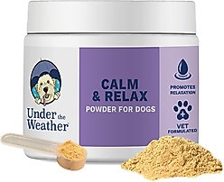 Under the Weather Calming Powder Supplement for Dogs, 4.23-oz jar