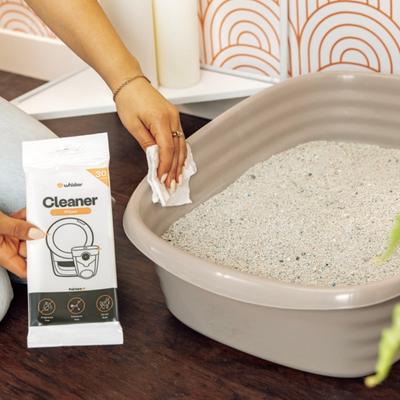 Show full view: Whisker Fragrance Free Cleaner Cat Wipes, 30 count slide 4 of 6