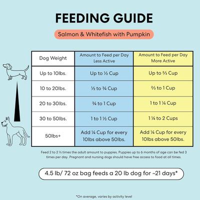 Show full view: The Pets Table Salmon & Whitefish with Pumpkin Grain-Free Air-Dried Dog Food, 72-oz bag slide 8 of 10