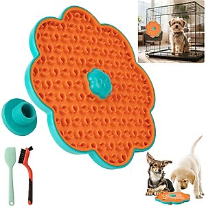 allforpaws Calming Pals Lick A Disk Dog Toy
