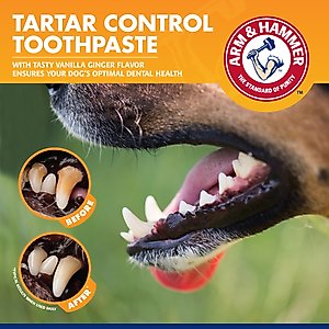 Arm & Hammer Products Tartar Control Vanilla-Ginger Flavored Enzymatic Puppy Dental Training Kit