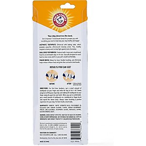 Arm & Hammer Products Fresh Breath Vanilla-Ginger Flavored Dog Dental Kit, 2.5-oz tube