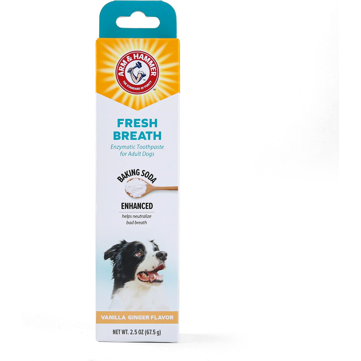 Arm & Hammer Products Fresh Breath Vanilla-Ginger Flavored Enzymatic Dog Toothpaste, 2.5-oz tube