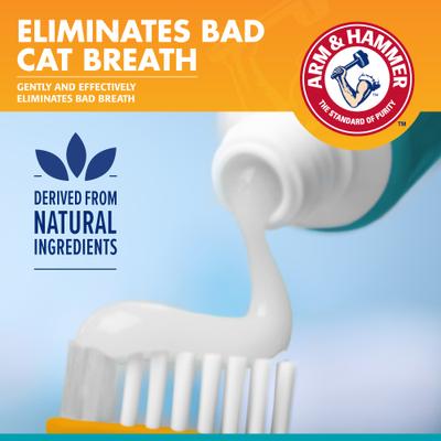 Show full view: Arm & Hammer Products Fresh Breath Tuna Flavored Cat Dental Kit, 2.5-oz tube slide 7 of 10