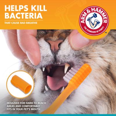 Show full view: Arm & Hammer Products Fresh Breath Tuna Flavored Cat Dental Kit, 2.5-oz tube slide 8 of 10