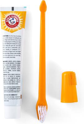 Show full view: Arm & Hammer Products Products Tartar Control Beef Flavored Enzymatic Dog Dental Kit slide 6 of 11