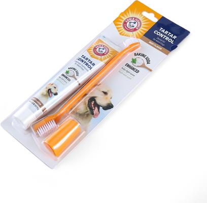 Show full view: Arm & Hammer Products Products Tartar Control Beef Flavored Enzymatic Dog Dental Kit slide 4 of 11