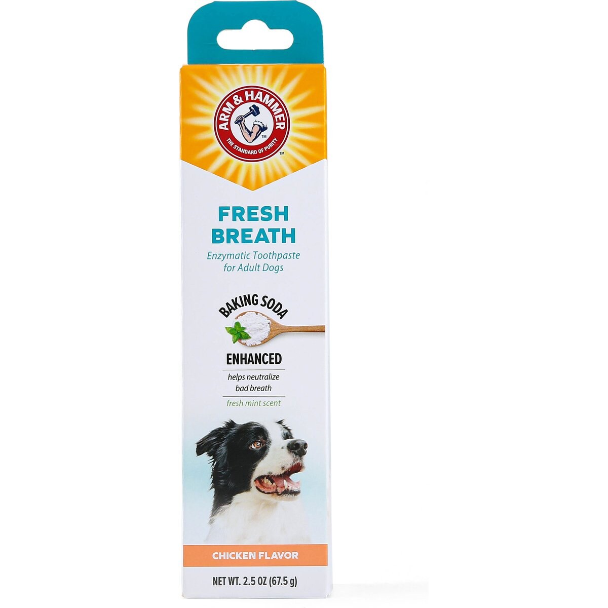Arm & Hammer Fresh Breath & Whitening Toothpaste for Dogs, 2.5-oz tube