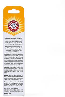 Show full view: Arm & Hammer Products Products Fresh Breath Chicken Flavored Enzymatic Dog Toothpaste, 2.5-oz tube slide 3 of 11