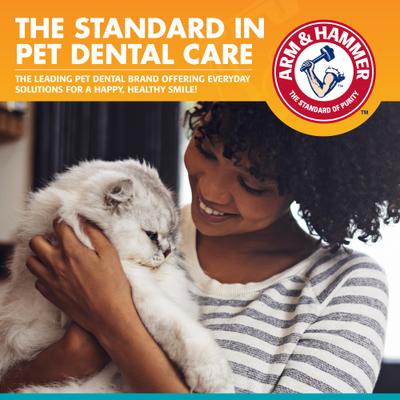 Show full view: Arm & Hammer Products Fresh Breath Tuna Flavored Enzymatic Kitten Dental Kit slide 10 of 10